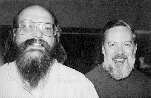 Kevin Thompson e Dennis Ritchie